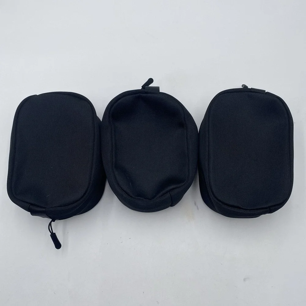 Lot 3 OEM Beats Studio Pro Wireless Headphones Replacement Zip Travel Case Only